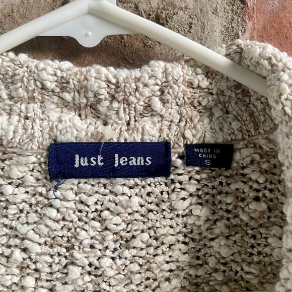 Just Jeans Women's Sweater, Pullover, Zip Collar, Size S - Picture 5 of 7